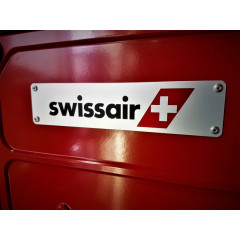 Swissair Trolley red